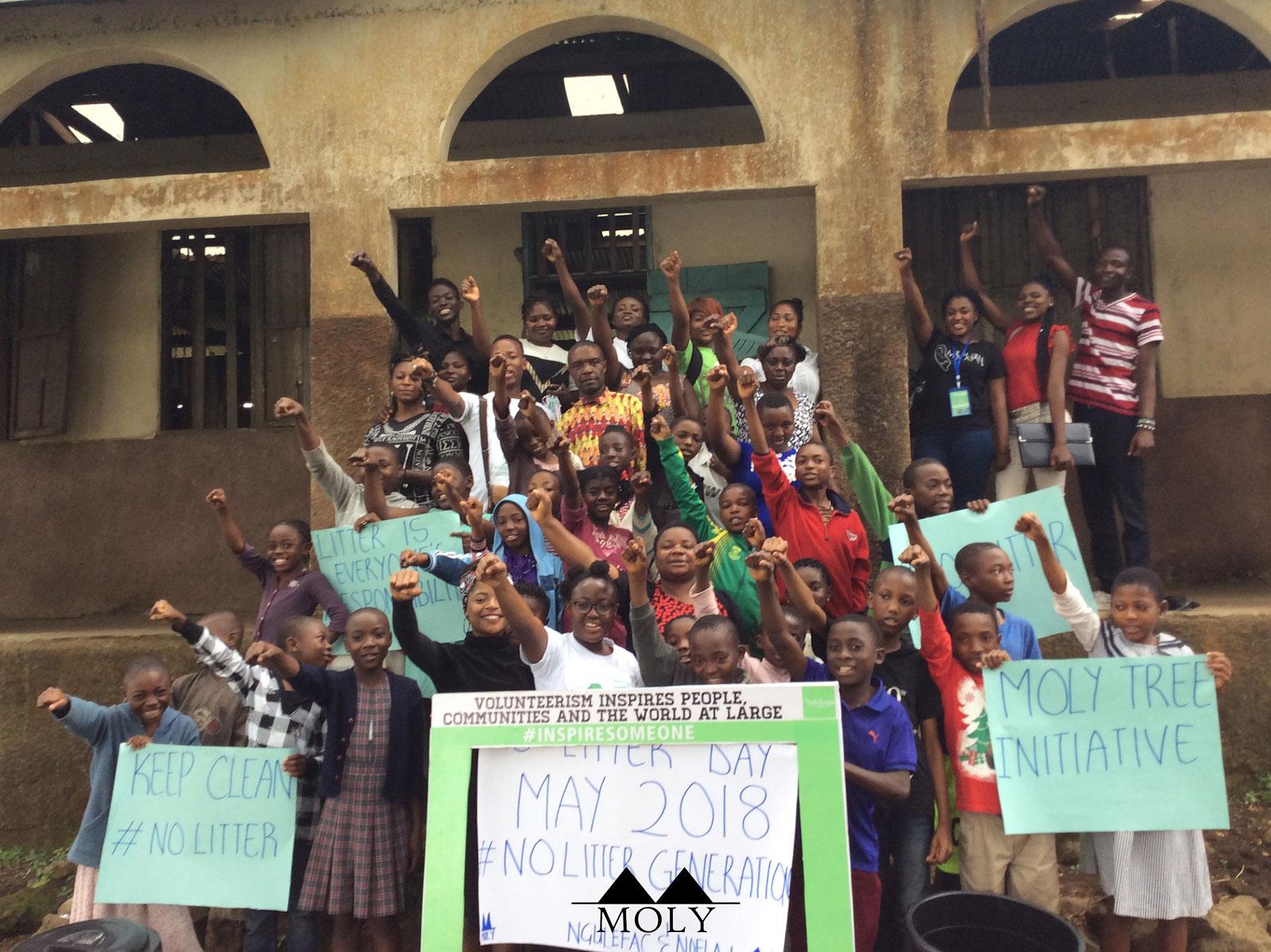 children rallying on NLD