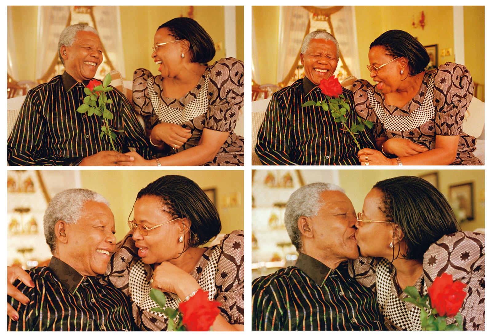 Nelson Mandela and Graça Machel