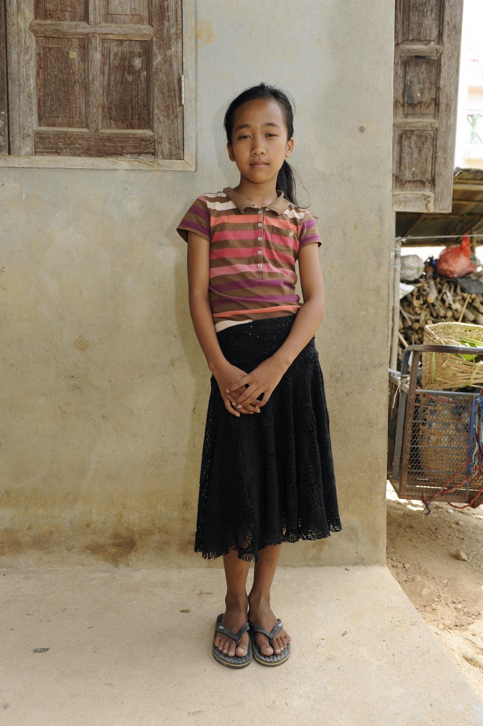 Girl in Myanmar