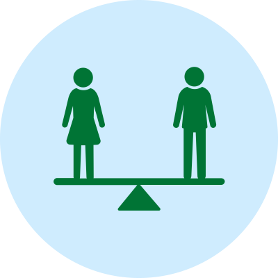 Icon gender equality.