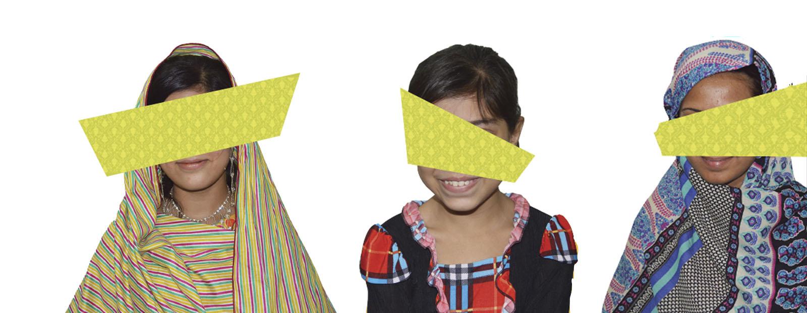 Anonymous girls from Swat Valley