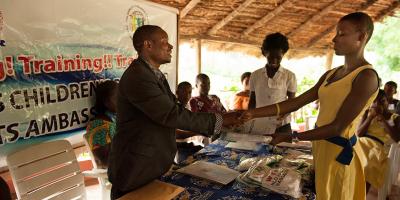 Victory gets her diploma